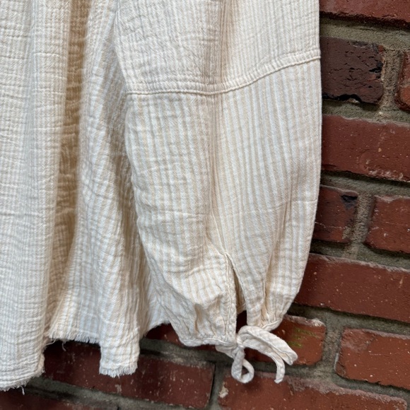 Aerie women's Daybreak coverup shirt size XL resortwear swim coverup beach NWT - Picture 3 of 15